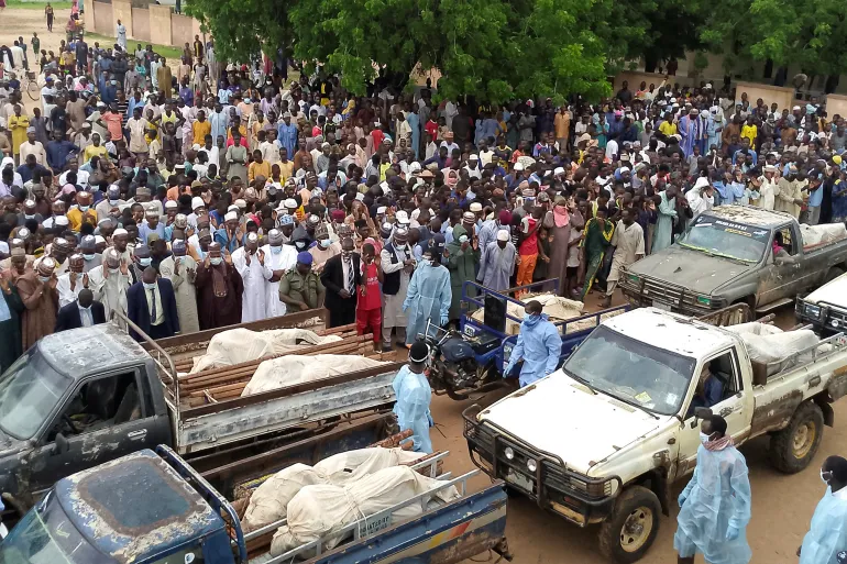 34 People killed By Boko Haram Get Mass burial in Yobe